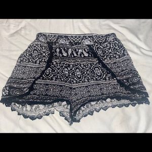 bohemian shorts
